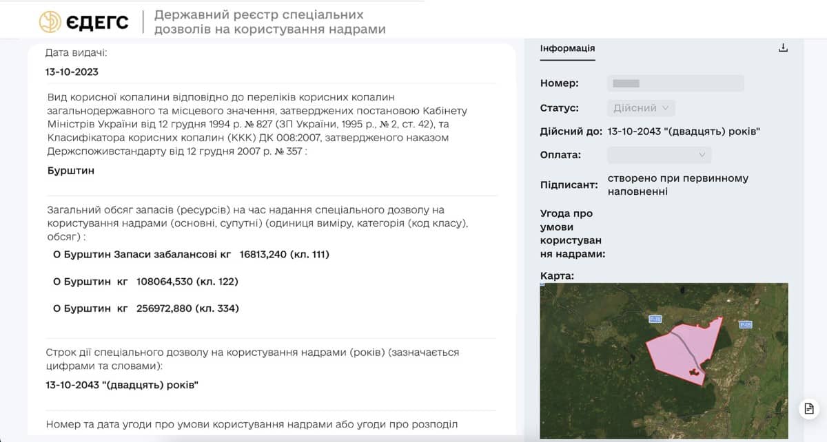 Розпочато промислову експлуатацію Державного реєстру спеціальних дозволів на користування надрами
