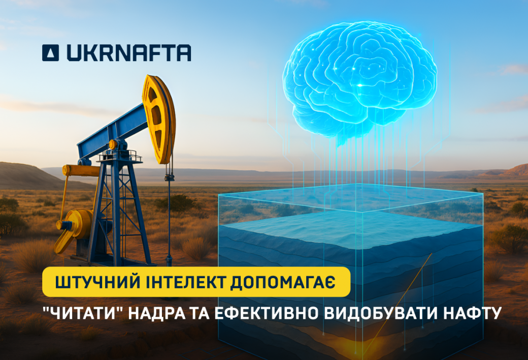 Штучний інтелект допомагає &laquo;Укрнафті&raquo; &laquo;читати&raquo; надра та ефективно видобувати нафту