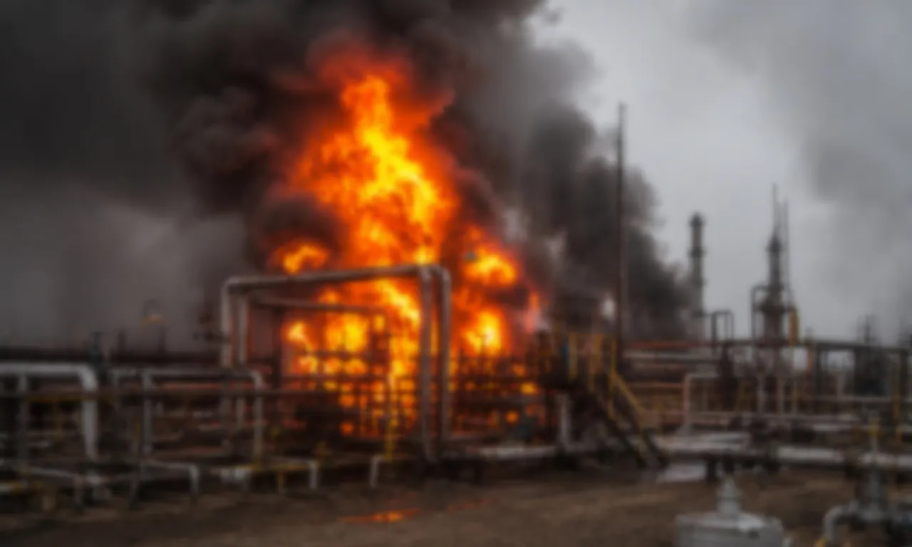 росія здійснила масовані атаки на виробничі об&rsquo;єкти Нафтогазу на Полтавщині і Харківщині